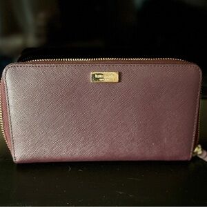 Kate Spade Burgundy Wallet